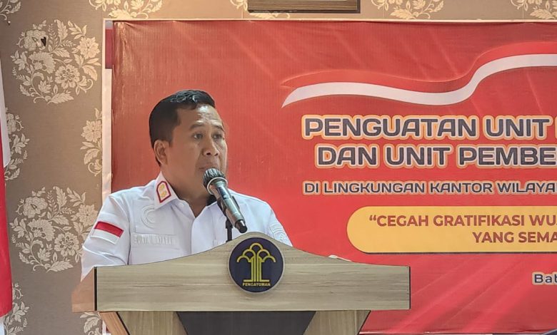 Kanwil Kemenkumham Kepri Terus Lakukan Penguatan Unit Pengendalian ...